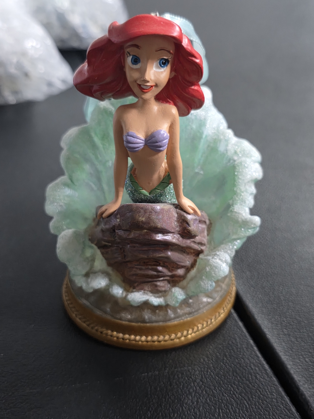 Disney Little Mermaid Ariel Singing Christmas Ornament
